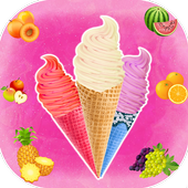Frozen ice cream cooking games icon