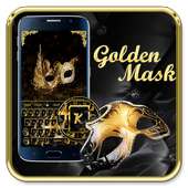 Golden Mask Keyboard Theme on 9Apps