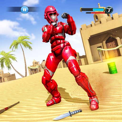 Robot Hero Street Fight 3D War icon
