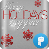 Christmas Card Launcher Theme أيقونة