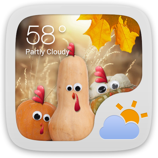 Happy Turkey Day GO Weather EX icon