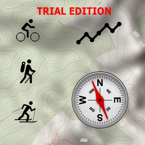 ActiMap FREE - Outdoor maps &amp; GPS (Trial Edition) icon