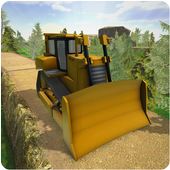 Bulldozer Hill Driver SIM 16 icon