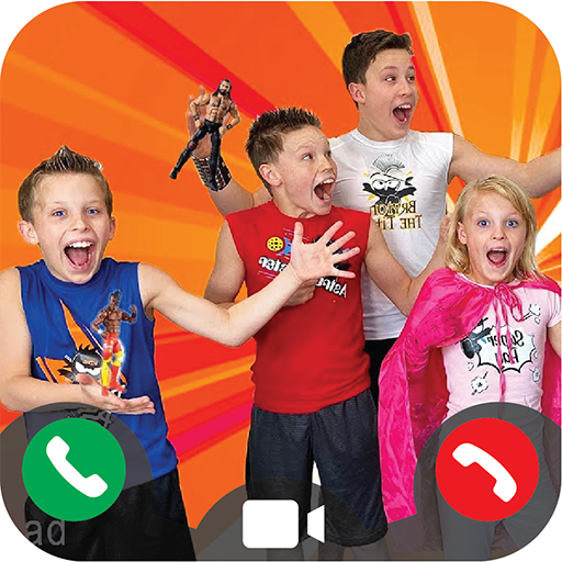 Ninja Kids Fake Call Video Prank icon
