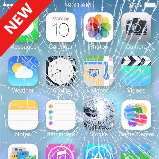 Broken Phone Screen HD Wallpapers icon