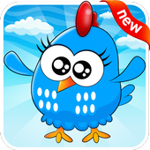 adventure of lottie : the cute mini baby chicken icon