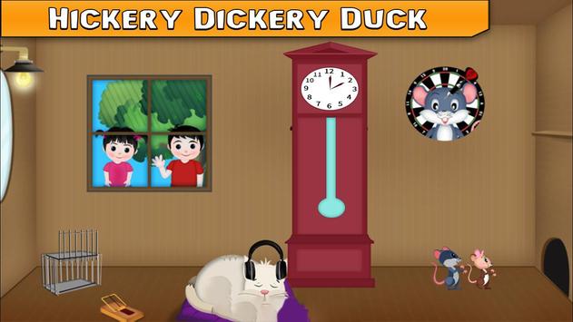 Hickory Dickory Dock Game– Kids English Poem screenshot 1