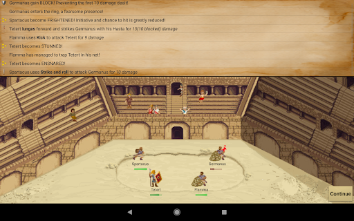 Gladiator manager screenshot 9