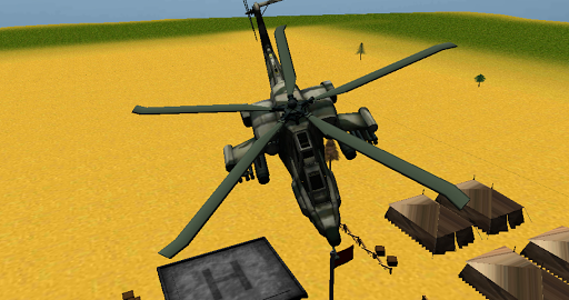 Combat helicopter 3D flight screenshot 9