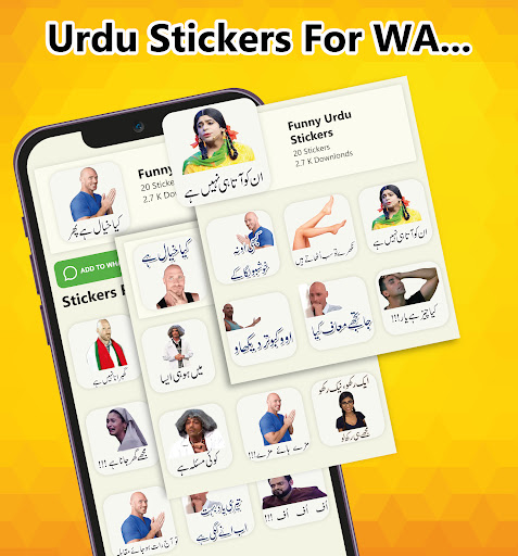 Funny Urdu Stickers WASticker screenshot 3