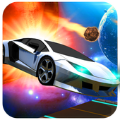 Amazing Car Driving Simulator: Space Tracks icon