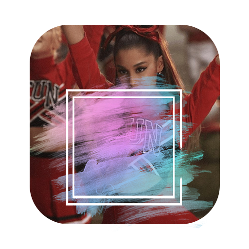 Wallpaper of Ariana Grande icon