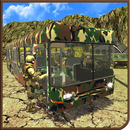Offroad Uphill US Army Bus Driver Soldier Duty icon