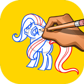How to Draw Little Pon icon
