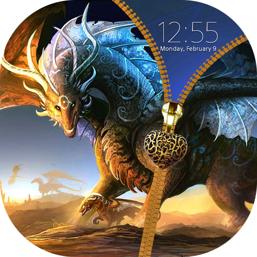 Dragon Zipper Lock Screen icon