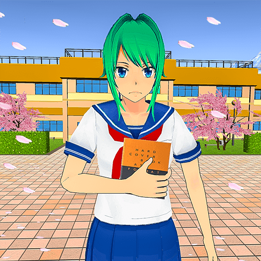 Anime High School Simulator: Yandere Girl Games 3D icon