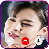 live chat fake Call Video BTS Jimin  -Prank on 9Apps