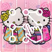 Hi Kitty Hello Fluffy PetPIN Lock Screen Wallpaper on 9Apps