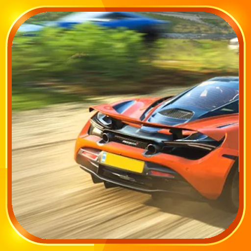 Speed on the road icon