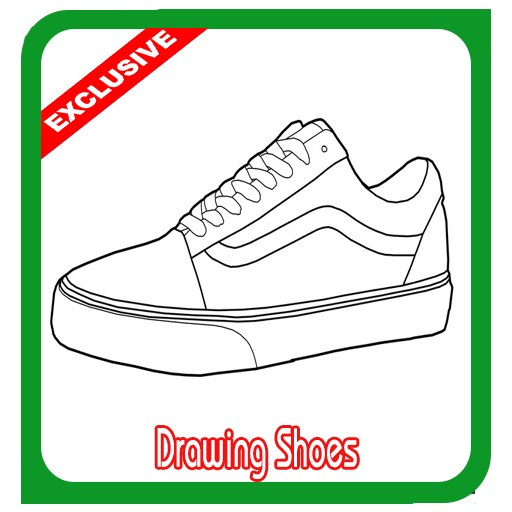 drawing shoes icon
