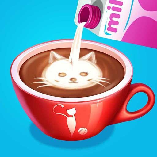 Kitty Café: Make Yummy Coffee icon