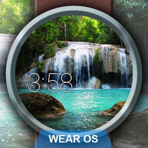 Waterfall Wallpaper Smartwatch Wear OS Watch Faces आइकन