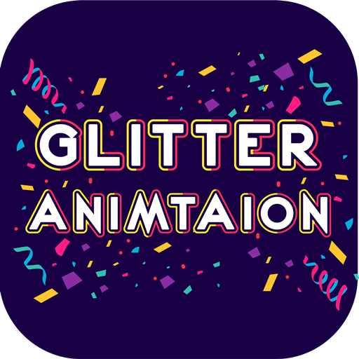 Animated Gliter Text Sticker Maker for WA icon