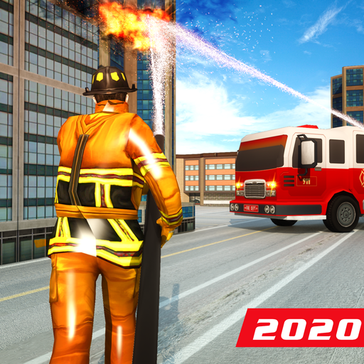 Fire Truck Driving: Helicopter Rescue icon