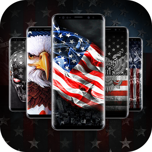 American Flag Live Wallpaper Themes icon