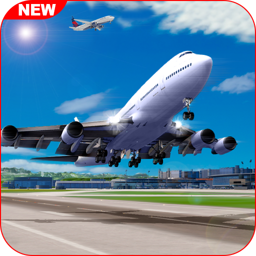 máy bay chuyến bay giả lập vui icon