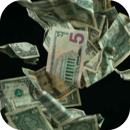 Dollars Video Live Wallpaper icon