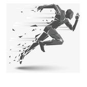 Pedometer - steps tracker &amp; health app icon