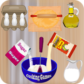 cooking games nice cake icon