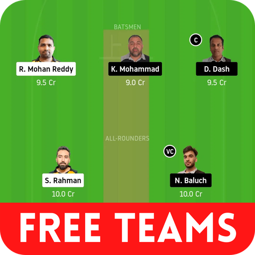 Free Teams -My11Circle, Myteam11, BalleBaazi Teams icon