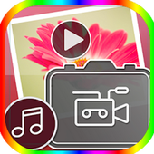 صنع فيديو من الصور والموسيقى أيقونة