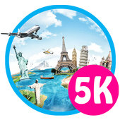 Live Travel Wallpaper 5K icon