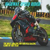 Highway Motorcycle  Rider icon