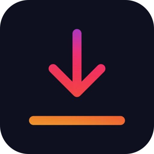 Video Downloader for facebook - paste &amp; download icon