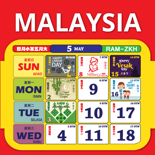 Malaysia Calendar icon