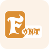 Free Fonts for keyboard 06 أيقونة
