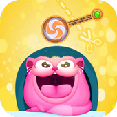 Cut Rope For Cute Kitty Cat - Puzzle Games icon