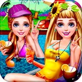 Dress Up For Pool Party icon
