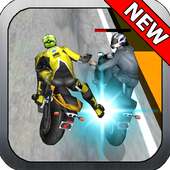 Traffic Bike Rider Fight
