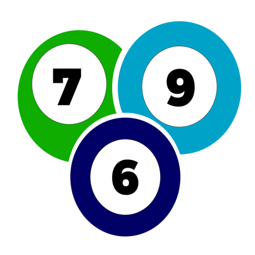 lottery ticket number maker icon