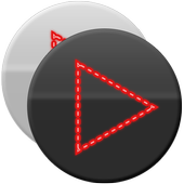 Poweramp Skin Red Dots icon