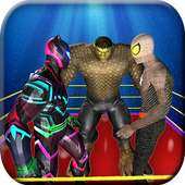 Superhero Wrestling Fighting Ring Champions