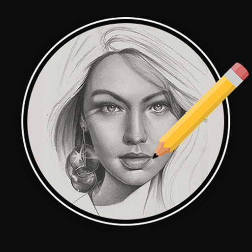 Learn Sketching tutorials &amp; Fa icon