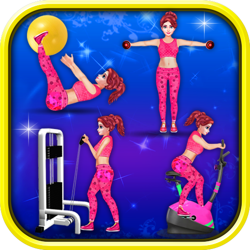 Gym Workout - Women Exercise Game icon