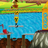 Bridge Builder &amp; Repair Game icon