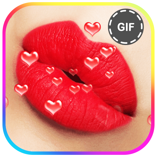 Поцелуй GIF иконка